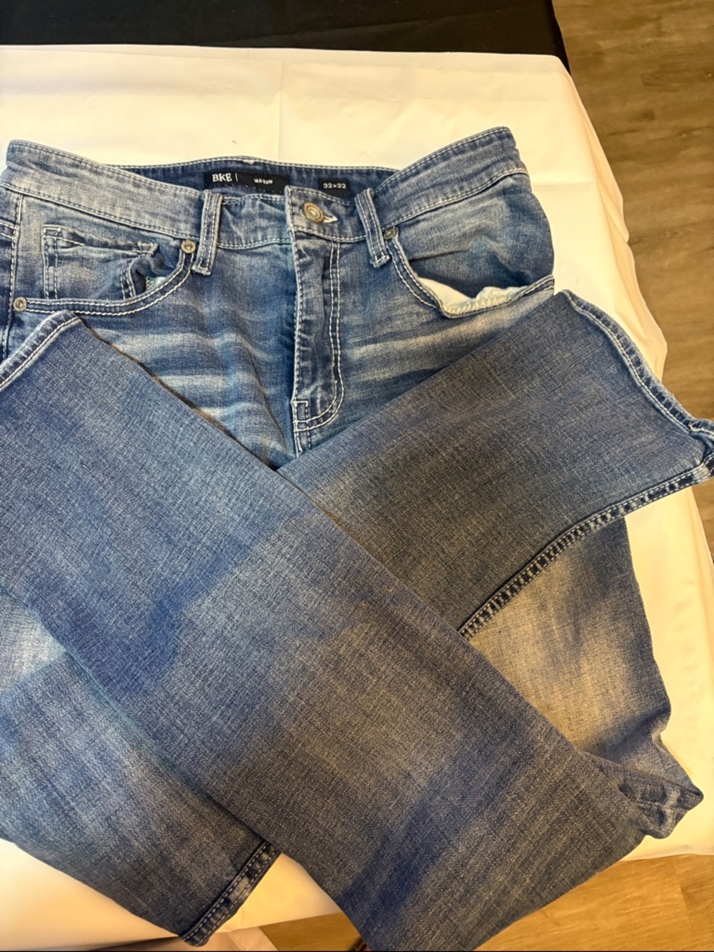 BKE Men’s Straight Jeans - Blue